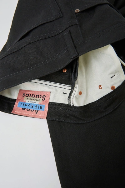 Shop Acne Studios North Stay Black3 Colour In Mid-rise Skinny Jeans
