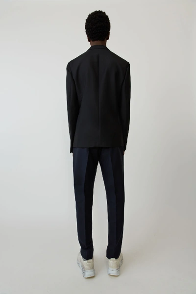 Shop Acne Studios Single-breasted Suit Jacket In Black