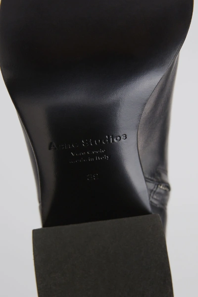 Shop Acne Studios Ankle Boots Black