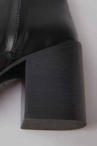 Shop Acne Studios Ankle Boots Black