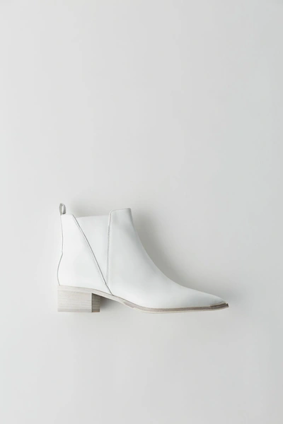 Chelsea boots 白色/白色