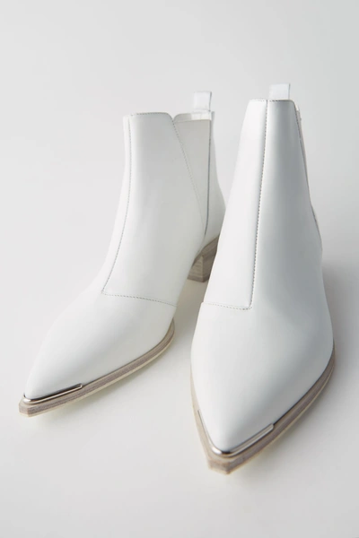 Chelsea boots 白色/白色