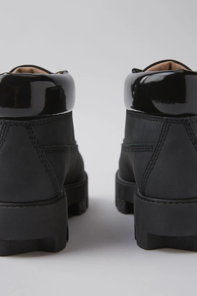 Shop Acne Studios Puffy Booties Black/black