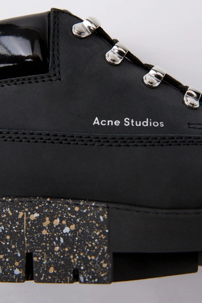 Shop Acne Studios Puffy Booties Black/black