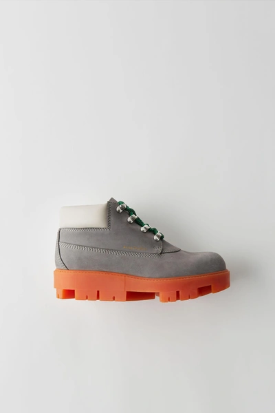 Acne Studios Puffy Booties Grey light Grey ModeSens