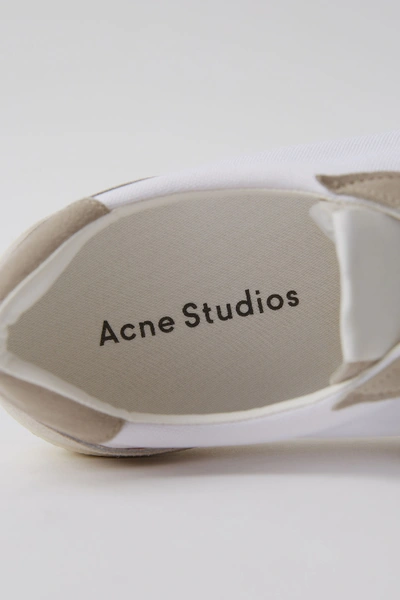 Shop Acne Studios Minimal Sneakers White/off White