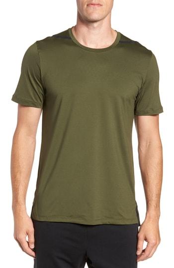 olive canvas nike shirt