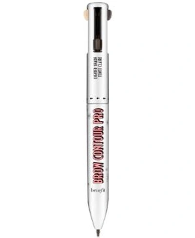 Shop Benefit Cosmetics Brow Contour Pro 4-in-1 Defining & Highlighting Pencil In Brown-black Light