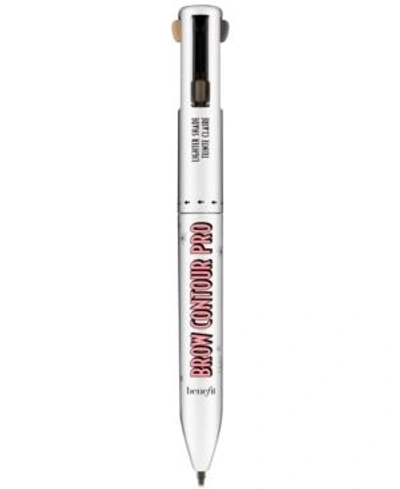 Shop Benefit Cosmetics Brow Contour Pro 4-in-1 Defining & Highlighting Pencil In Brown-black Deep