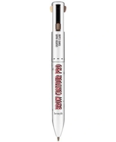 Shop Benefit Cosmetics Brow Contour Pro 4-in-1 Defining & Highlighting Pencil In Brown Light