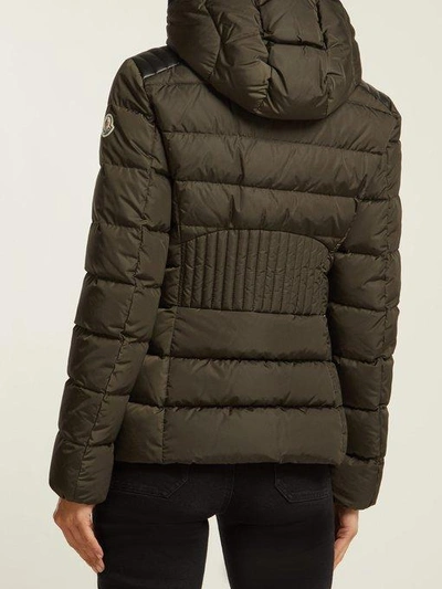 Zuigeling Marco Polo Kantine Moncler Tetras Channel-quilted Puffer Jacket In Olive | ModeSens