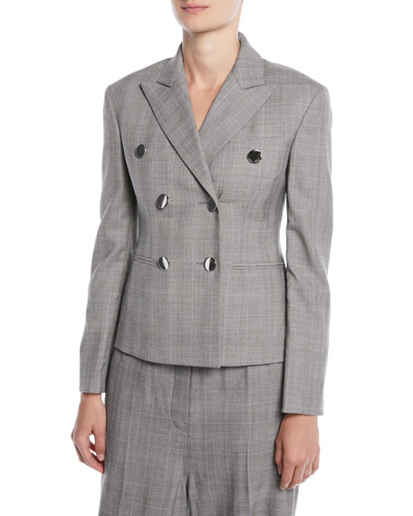 calvin klein double breasted suit