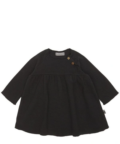 Shop My Little Cozmo New York Dress 3 Months-3 Years In Black