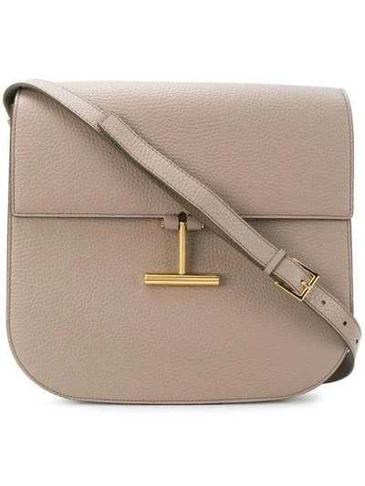 Shop Tom Ford Tara Bag In Tau Taupe