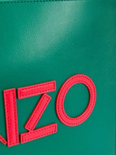 Shop Kenzo Logo Clutch Bag