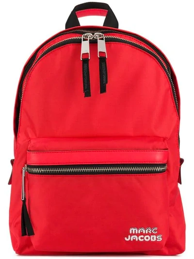 Shop Marc Jacobs Trek Pack Large Backpack In Red