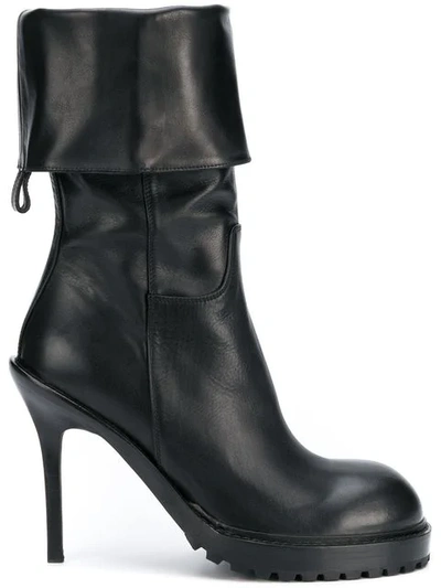 Shop Ann Demeulemeester Stiletto Boots In Black