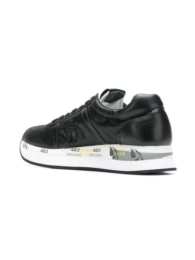 Shop Premiata Conny Sneakers In Black
