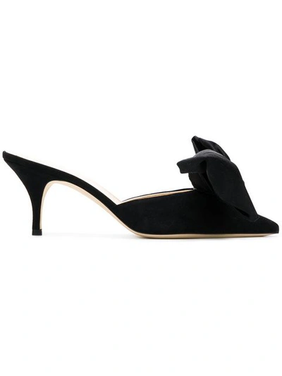 Shop Magda Butrym China Bow Mules - Black