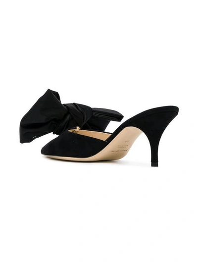 Shop Magda Butrym China Bow Mules - Black