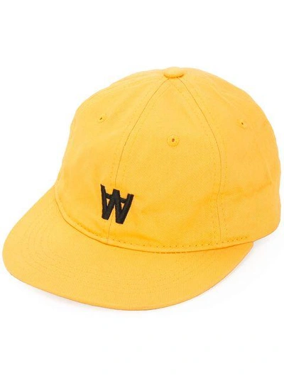 Shop Wood Wood Logo Cap - Yellow