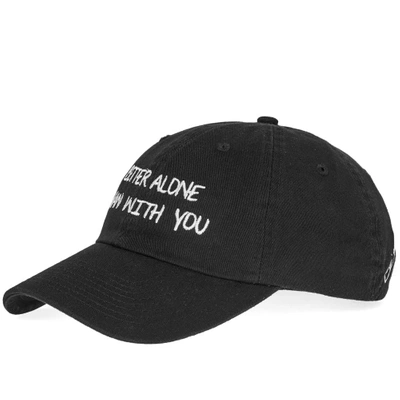 Shop Nasaseasons Better Alone Than With You Cap In Black
