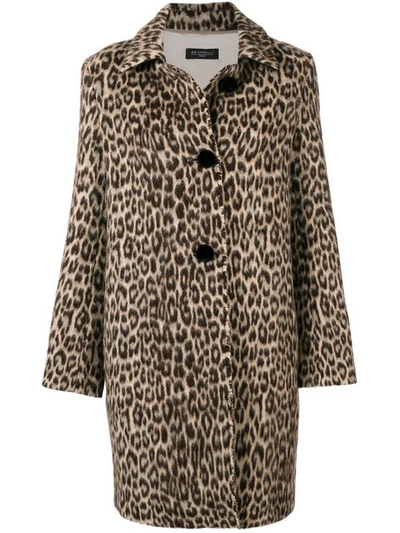 Shop Antonelli Leopard Print Coat