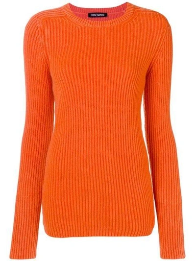Shop Iris Von Arnim Ribbed Sweater - Orange