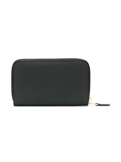 Shop Tom Ford Long Travel Wallet - Black