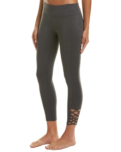 Shop Betsey Johnson Performance Knit Tight In Grey