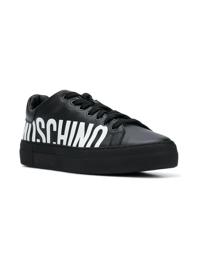 Shop Moschino Low In Black