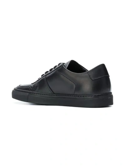Common Projects Round Head Lacing Casual Sneakers In Black