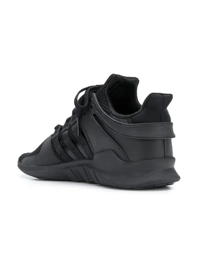 Shop Adidas Originals Eqt Support Adv Sneakers In Black