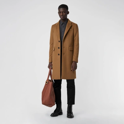 Wool cashmere tailored store coat burberry