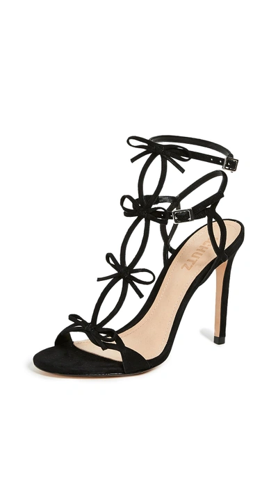 Shop Schutz Moah Strappy Sandals In Black