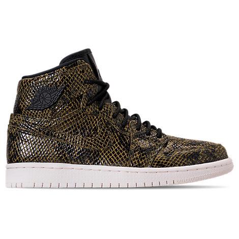 women's air jordan 1 retro high premium casual shoes