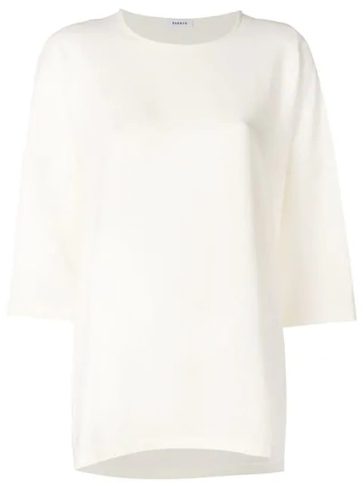 Shop P.a.r.o.s.h Oversized Top In White