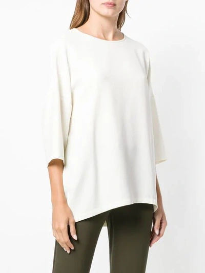 Shop P.a.r.o.s.h Oversized Top In White