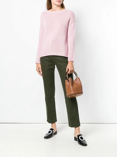 Shop Aragona Round Neck Jumper - Pink