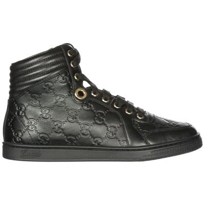 Black gucci 2025 womens trainers