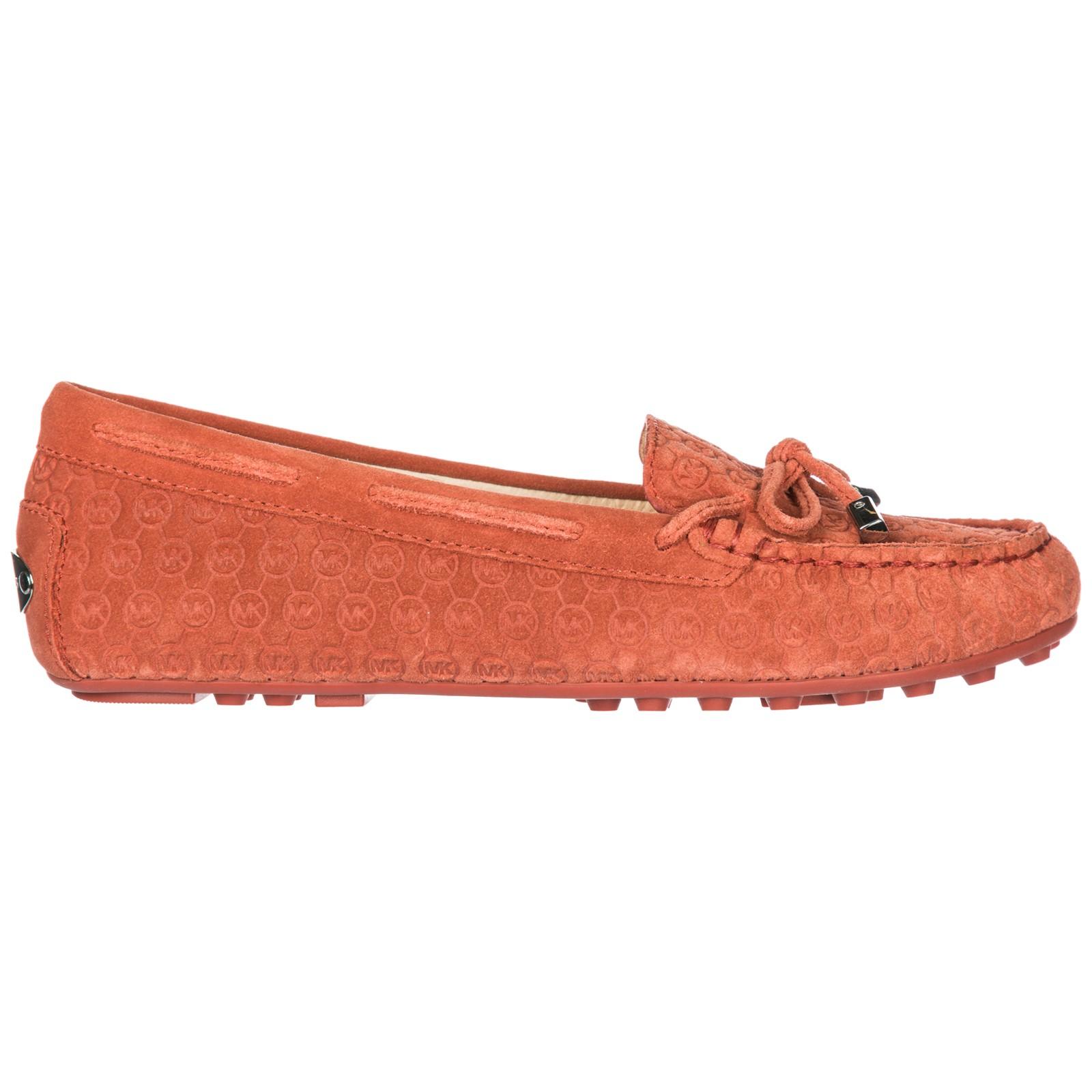 michael kors loafers womens orange