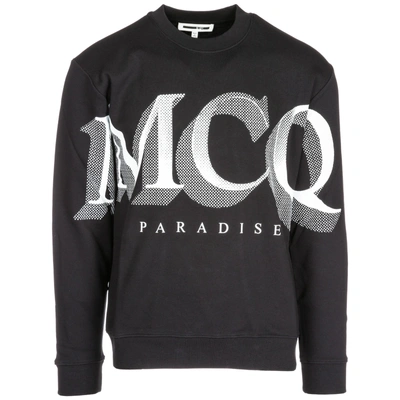 Shop Mcq By Alexander Mcqueen Men's Sweatshirt Sweat  Paradise In Black