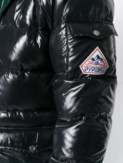 Shop Pyrenex Zipped Padded Jacket In Black