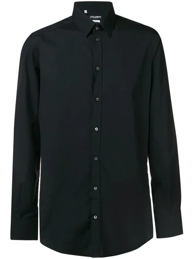 Shop Dolce & Gabbana Classic Shirt In Black