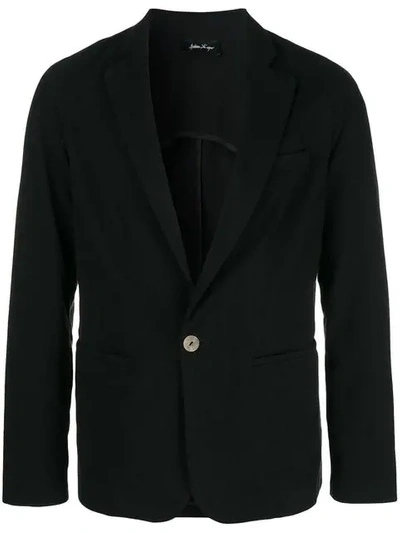 Shop Andrea Ya'aqov Fitted Blazer Jacket - Black