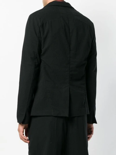 Shop Andrea Ya'aqov Fitted Blazer Jacket - Black