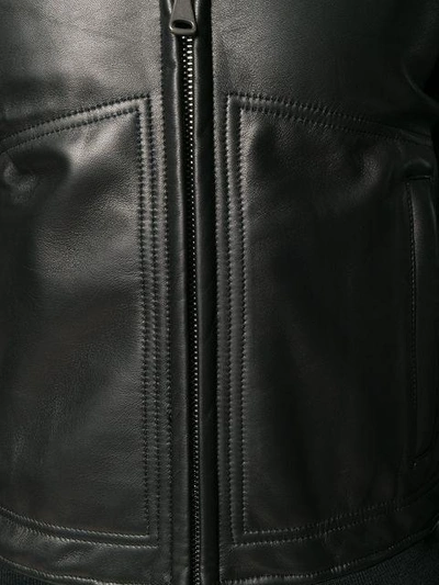 Shop Orciani Long Sleeved Jacket - Black