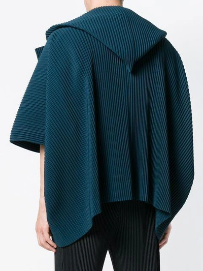 pleated kimono jacket