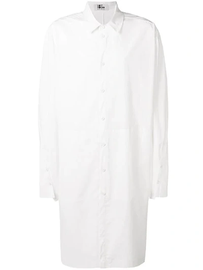 Shop Lost & Found Ria Dunn Tunic Shirt Jacket - White