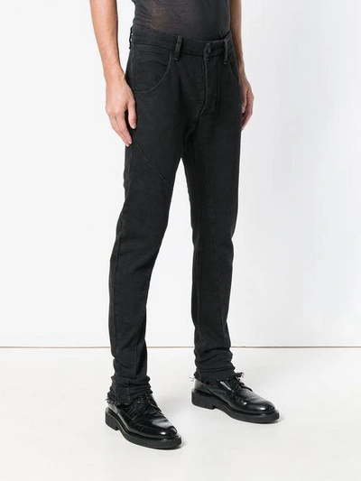 Shop Thom Krom Classic Slim-fit Jeans - Black